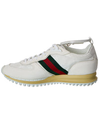 Gucci Re-Motion Gg Nylon & Suede Sneaker