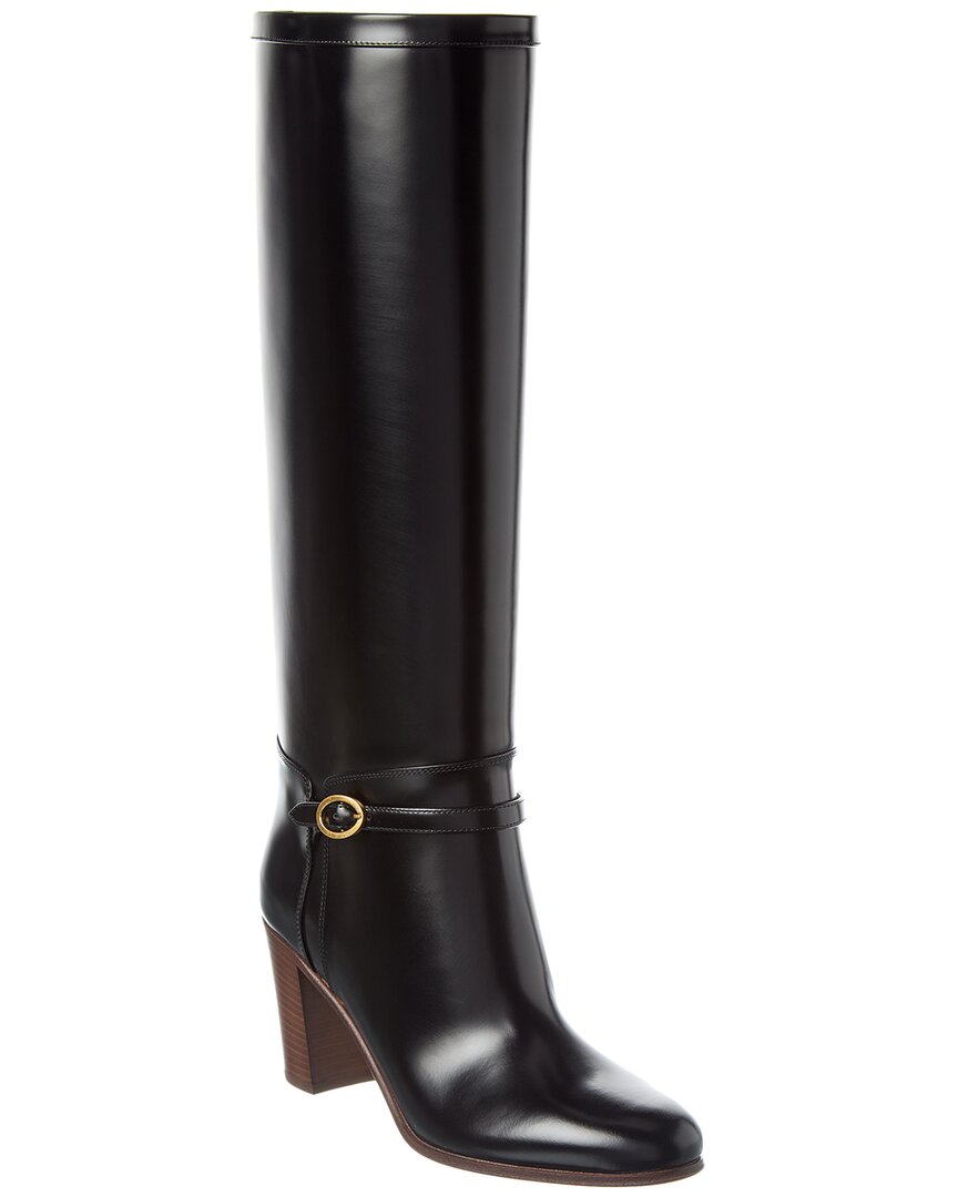 Valentino Valentino Pattie 75 Leather Knee-High Boot