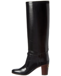 Valentino Valentino Pattie 75 Leather Knee-High Boot