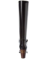 Valentino Valentino Pattie 75 Leather Knee-High Boot