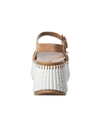 Chloé Nama Suede Wedge Sandal