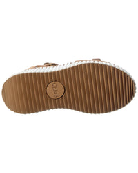 Chloé Nama Suede Wedge Sandal
