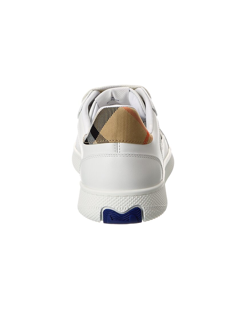 Burberry Terrace Check Canvas & Leather Sneaker – Bluefly
