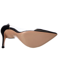 Gianvito Rossi Gianvito Rossi 100 Vinyl & Leather Pump