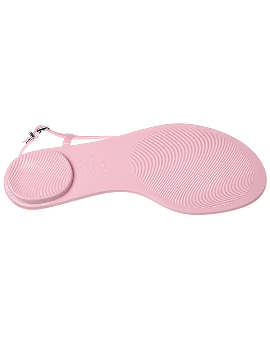 Mach & Mach Mach & Mach Double Bow Rubber Thong Sandal