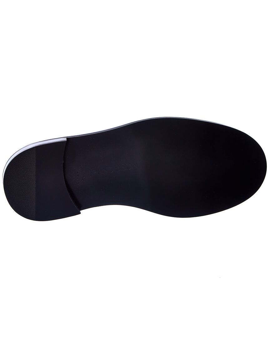 Jw Anderson Elastic Straps Leather Loafer