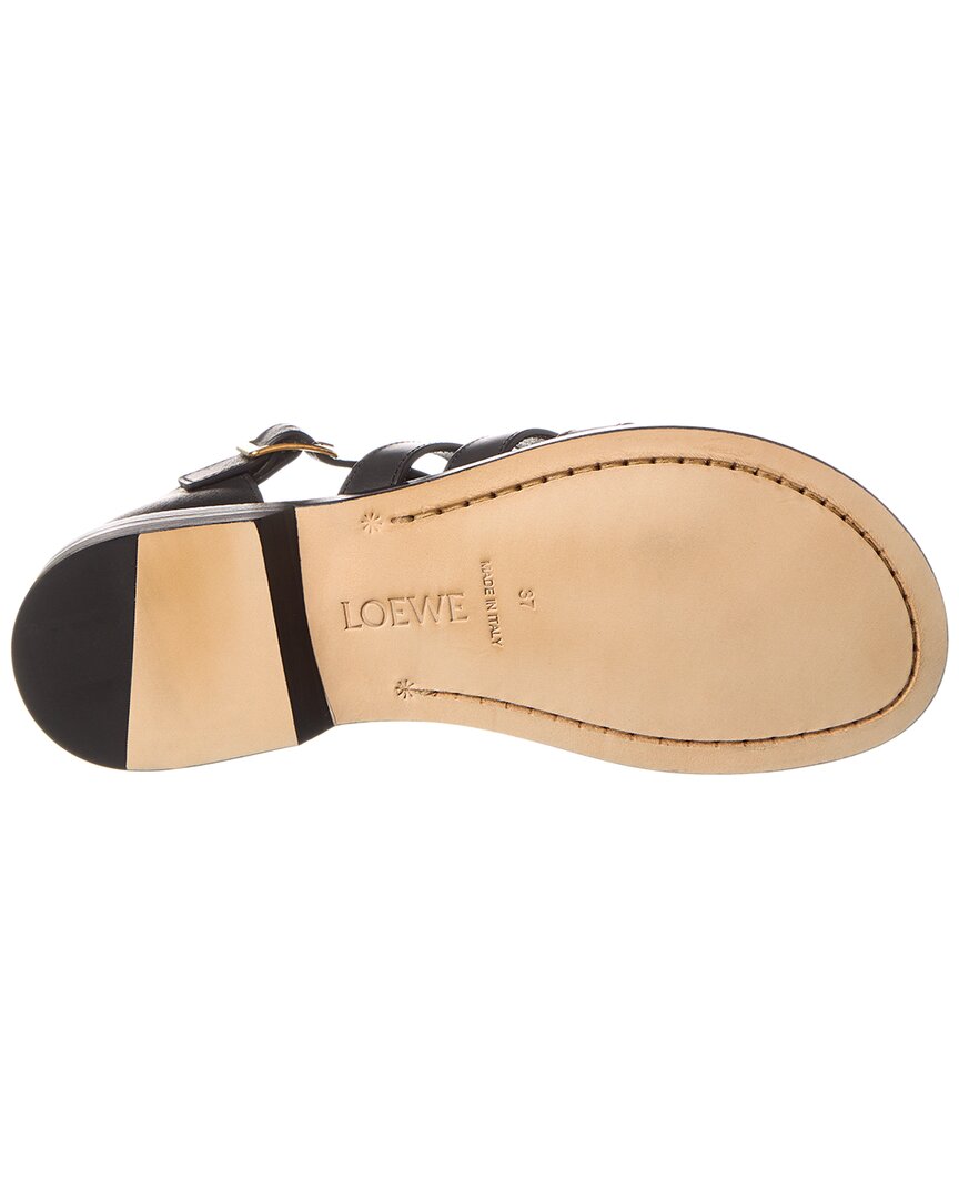 Loewe Campo Leather Sandal