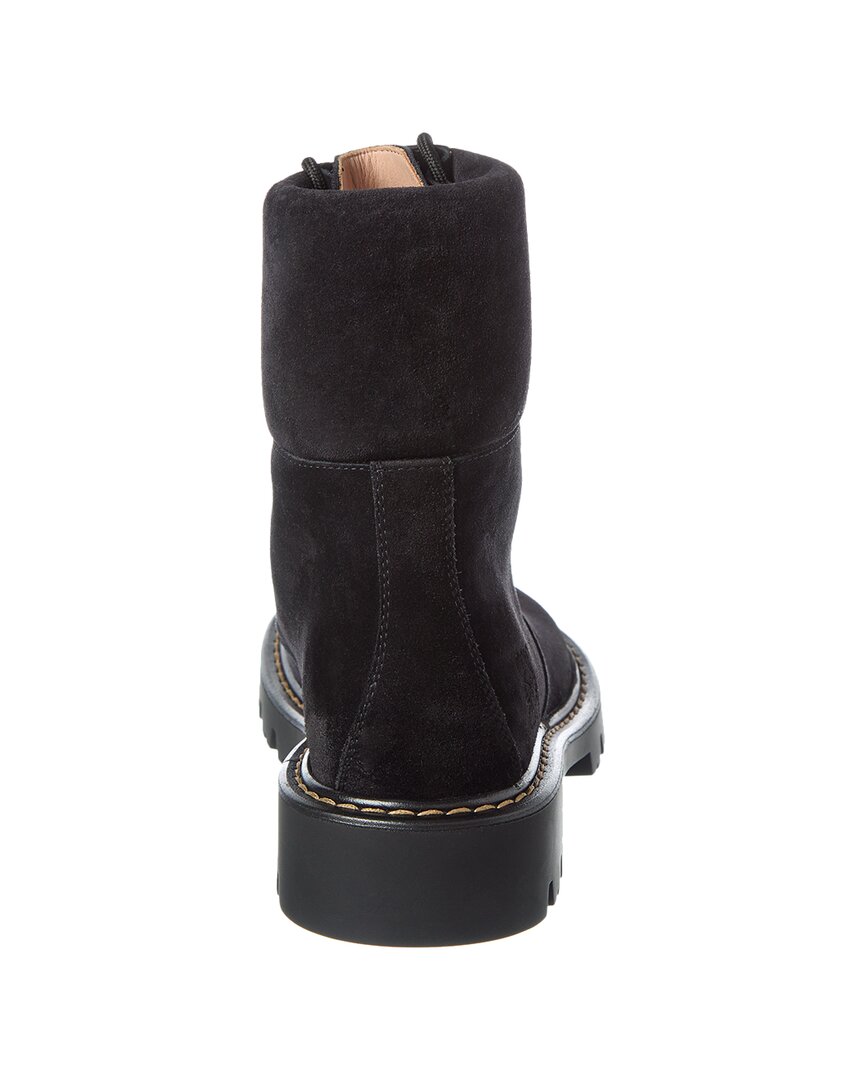 Loewe Sierra Suede Combat Boot