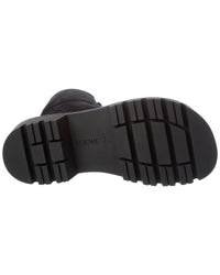 Loewe Sierra Suede Combat Boot