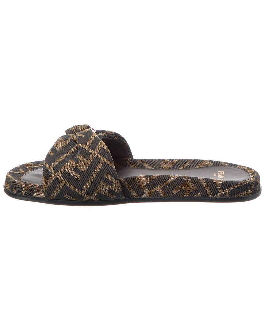 Fendi Feel Ff Jacquard Sandal