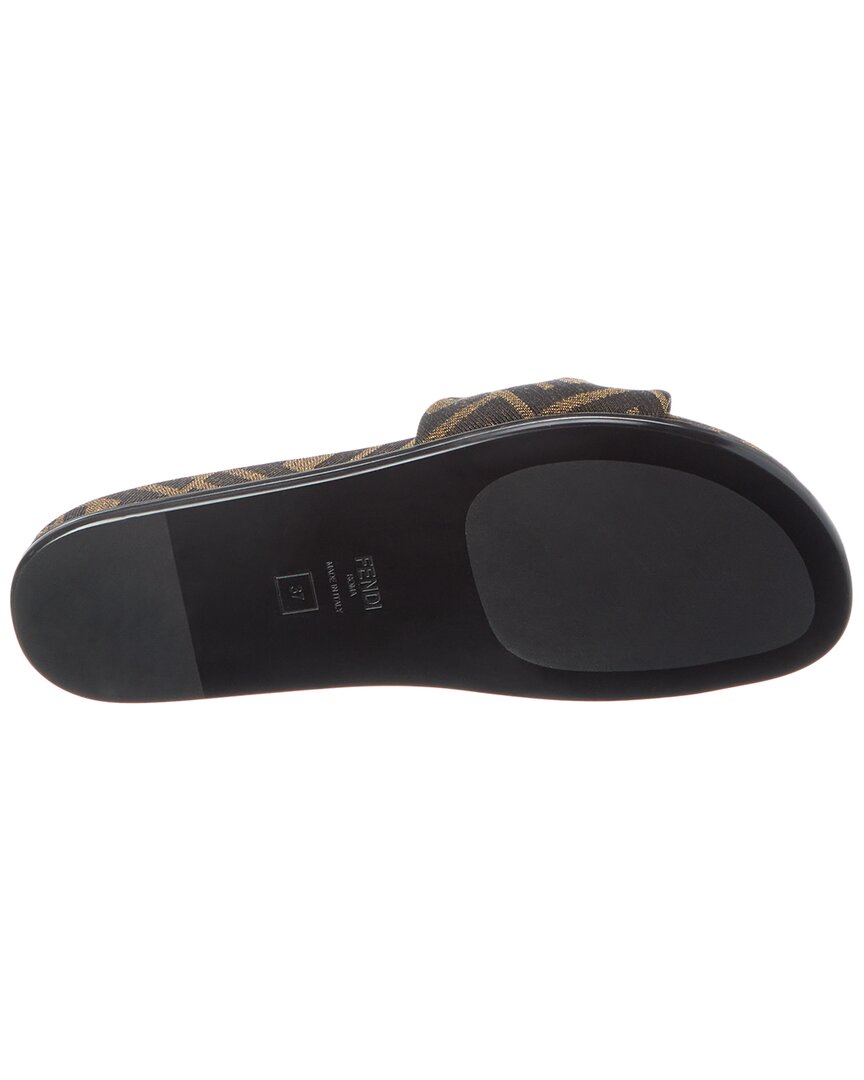 Fendi Feel Ff Jacquard Sandal