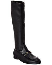 Gucci Gucci Jordaan Leather Knee-High Boot