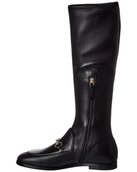 Gucci Gucci Jordaan Leather Knee-High Boot