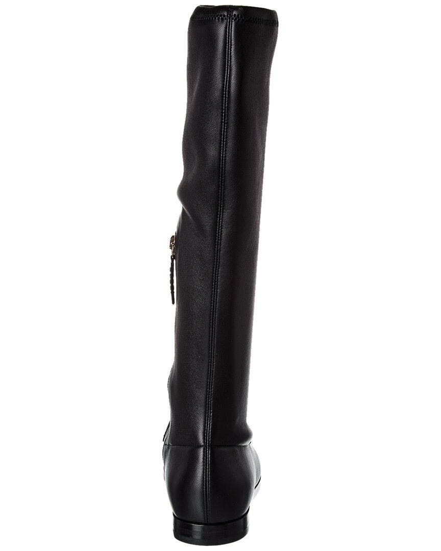 Gucci Gucci Jordaan Leather Knee-High Boot