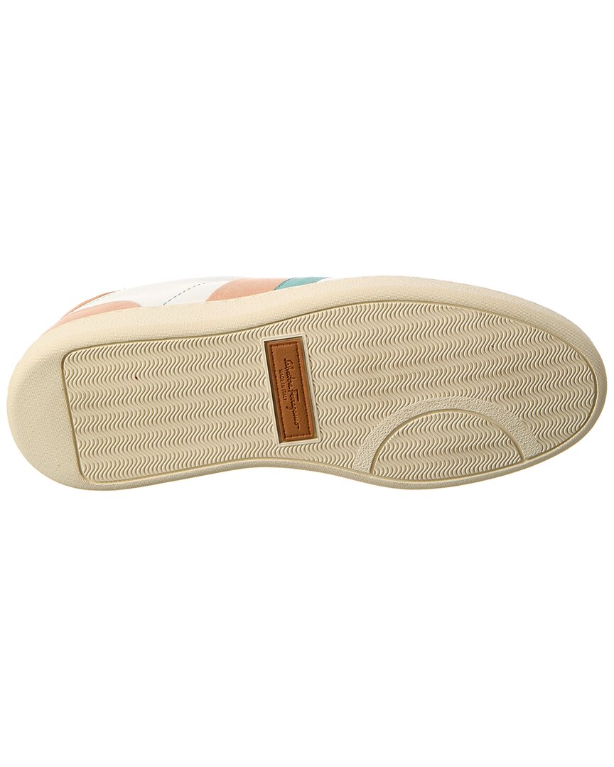 Ferragamo Garda Low Leather Sneaker