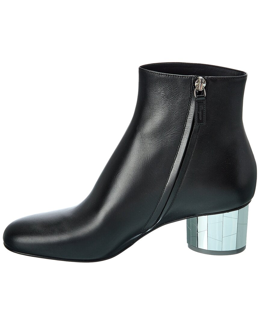 Ferragamo Ferragamo Florrie Leather Bootie