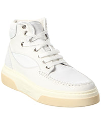 Ferragamo Leather Sneaker