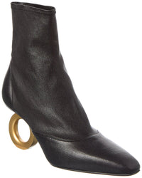 Ferragamo Ferragamo Leather Bootie