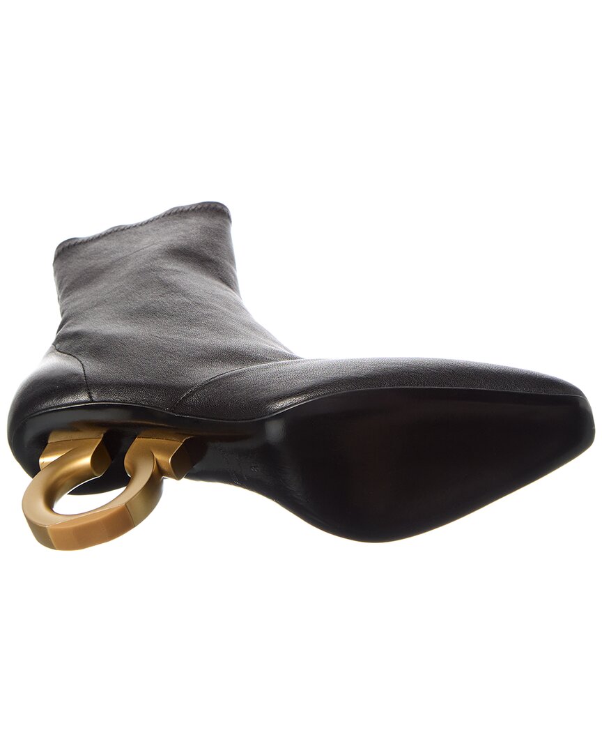 Ferragamo Ferragamo Leather Bootie
