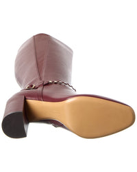 Ferragamo Ferragamo Triba Leather Knee-High Boot