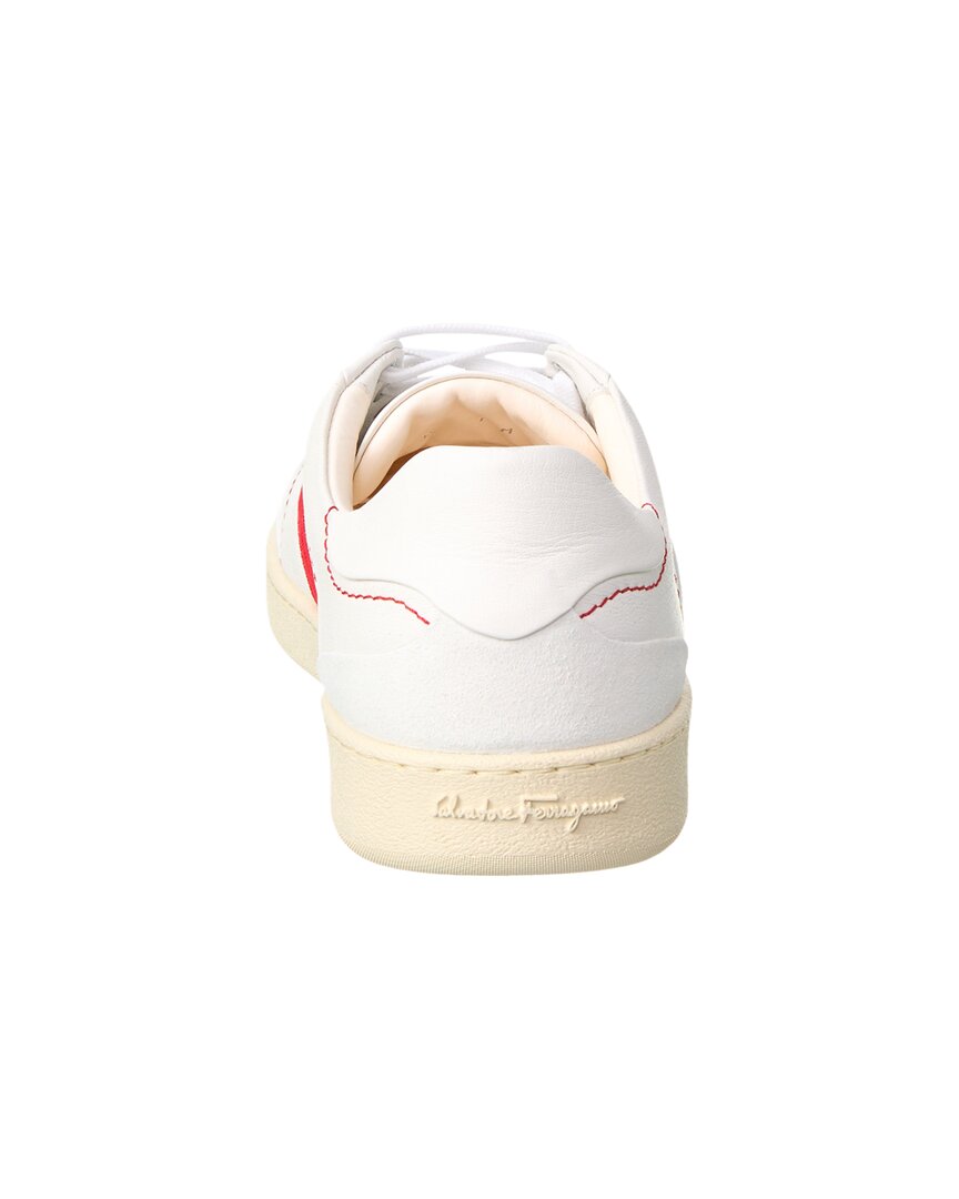 Ferragamo Garda Low Leather Sneaker