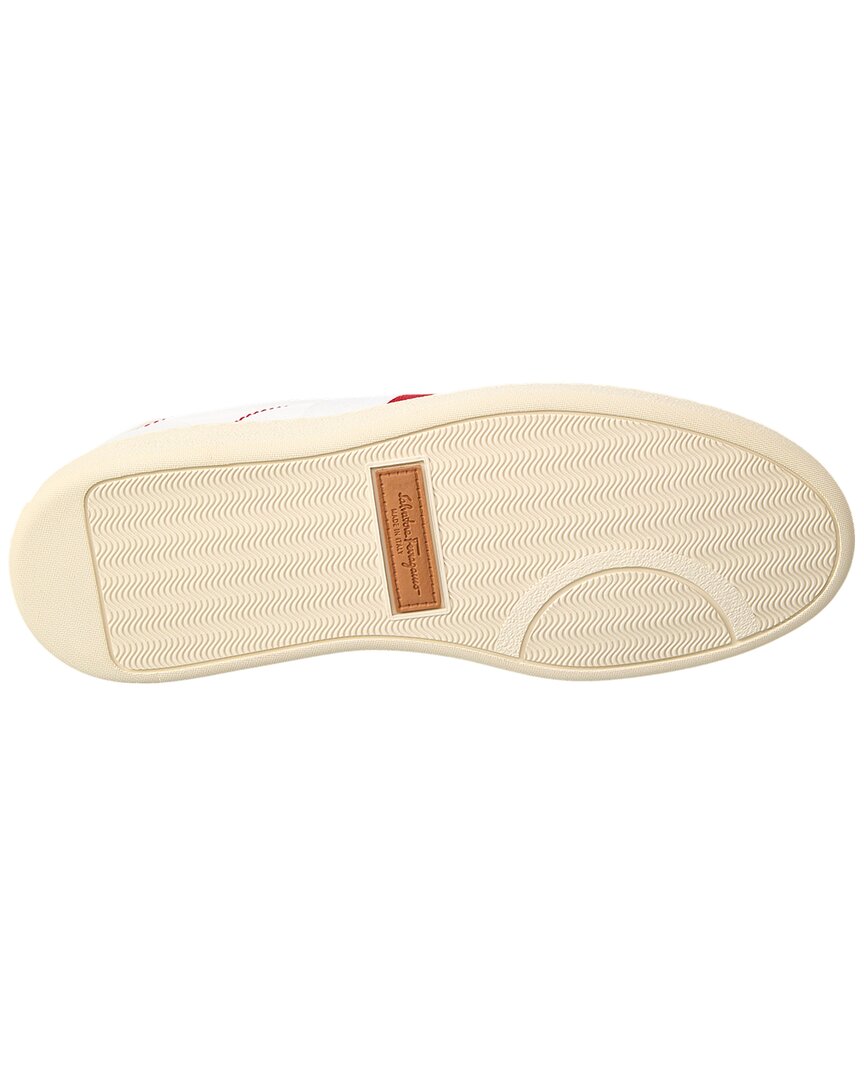 Ferragamo Garda Low Leather Sneaker