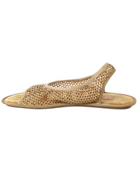 Ferragamo Anio Crystal Mesh Slingback Sandal