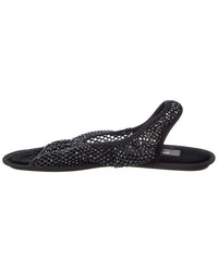 Ferragamo Anio Crystal Mesh Slingback Sandal
