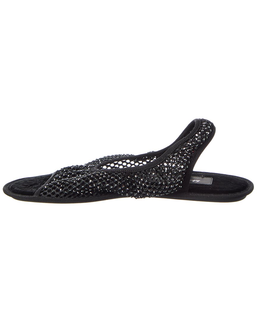 Ferragamo Anio Crystal Mesh Slingback Sandal