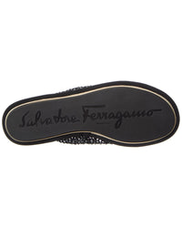 Ferragamo Anio Crystal Mesh Slingback Sandal