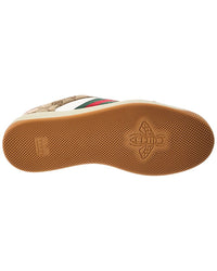 Gucci Screener Gg Canvas & Leather Sneaker