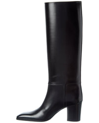 Saint Laurent Saint Laurent Julia 70 Leather Knee-High Boot