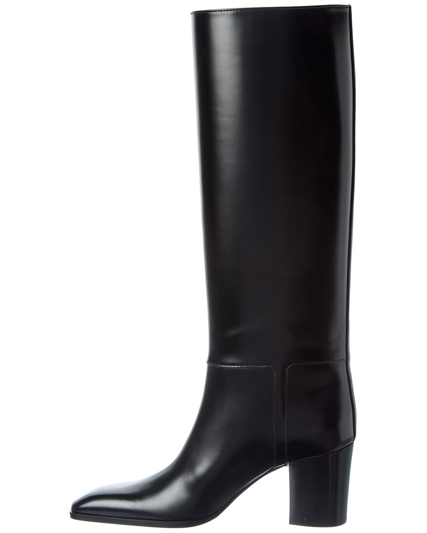 Saint Laurent Saint Laurent Julia 70 Leather Knee-High Boot