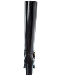 Saint Laurent Saint Laurent Julia 70 Leather Knee-High Boot