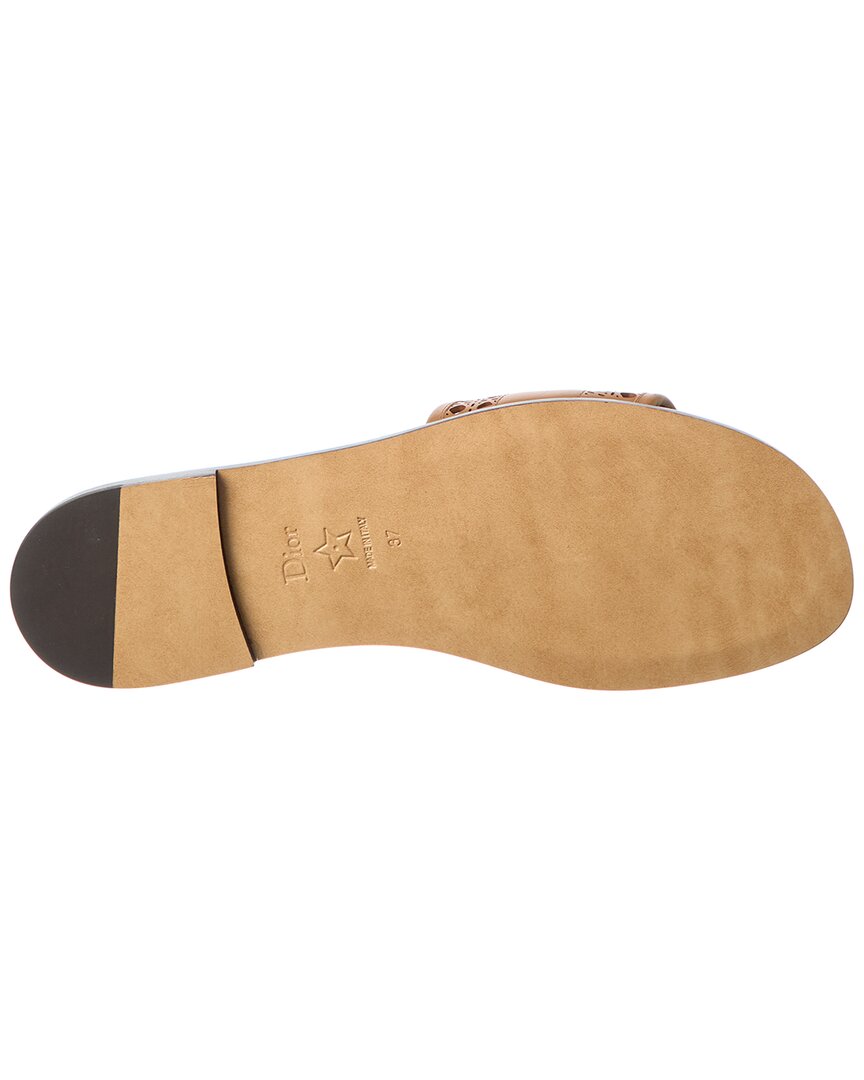 Dior D-Lane Leather Sandal