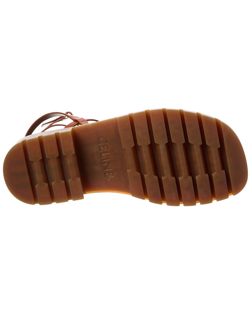 Celine Clea Strappy Leather Sandal