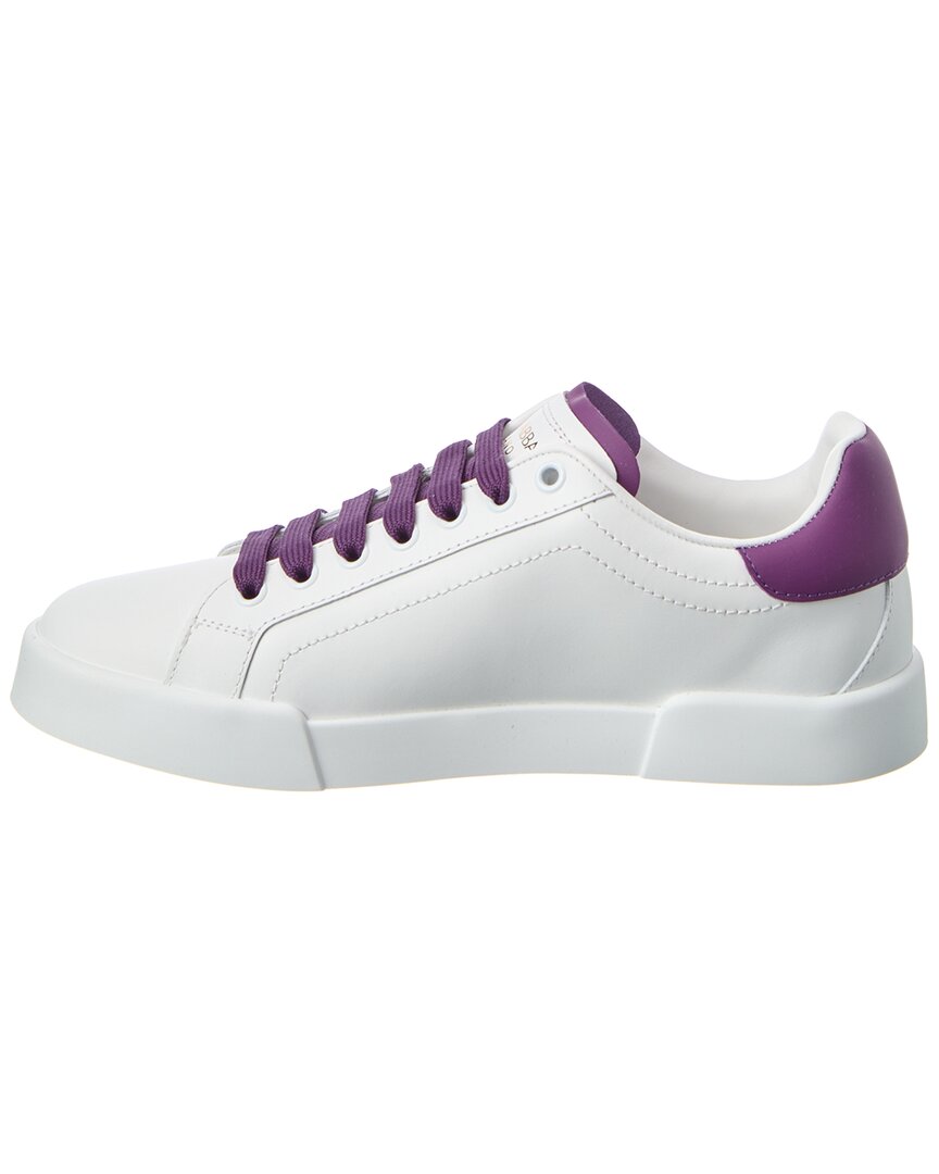 Dolce & Gabbana Portofino Leather Sneaker
