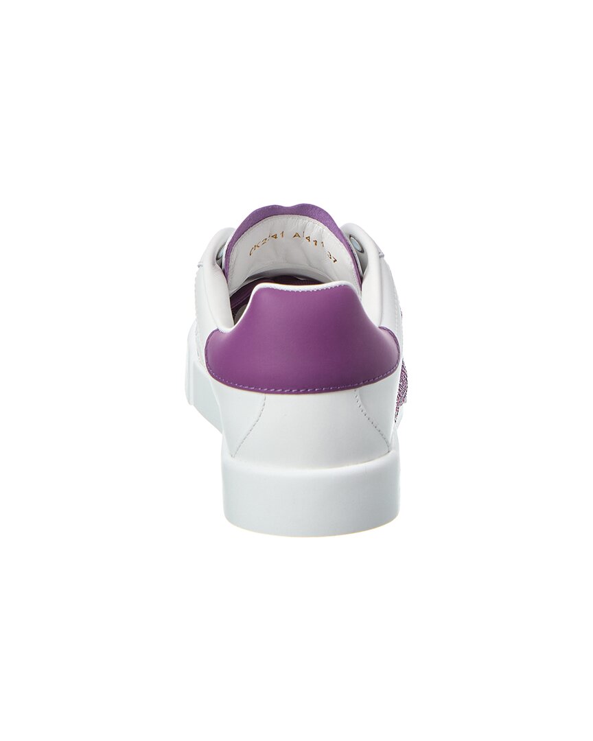 Dolce & Gabbana Portofino Leather Sneaker