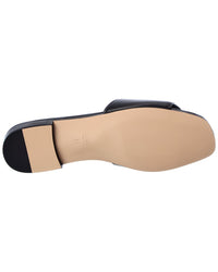 Gucci Gucci Interlocking G Cutout Leather Sandal