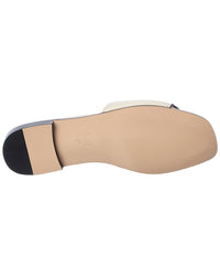 Gucci Interlocking G Cutout Leather Sandal