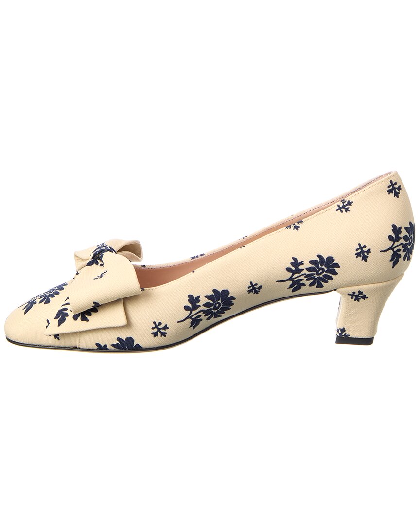 Valentino Bowow Decollete Canvas Pump
