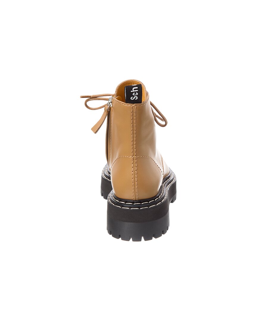 Proenza Schouler Proenza Schouler Lug Lace-Up Leather Boot