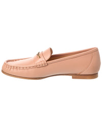 Chloé Logo Leather Loafer