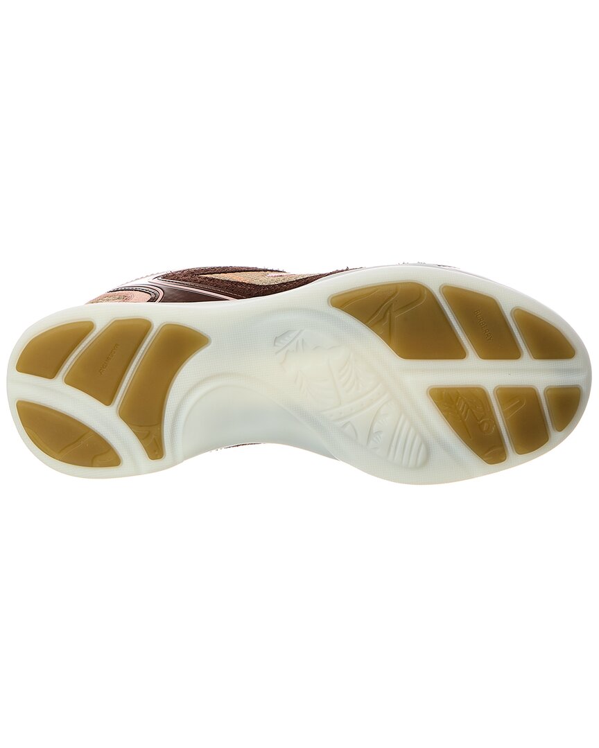 Burberry Check Mesh & Suede Sneaker