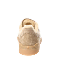 Valentino Vlogo Velvet & Suede Sneaker