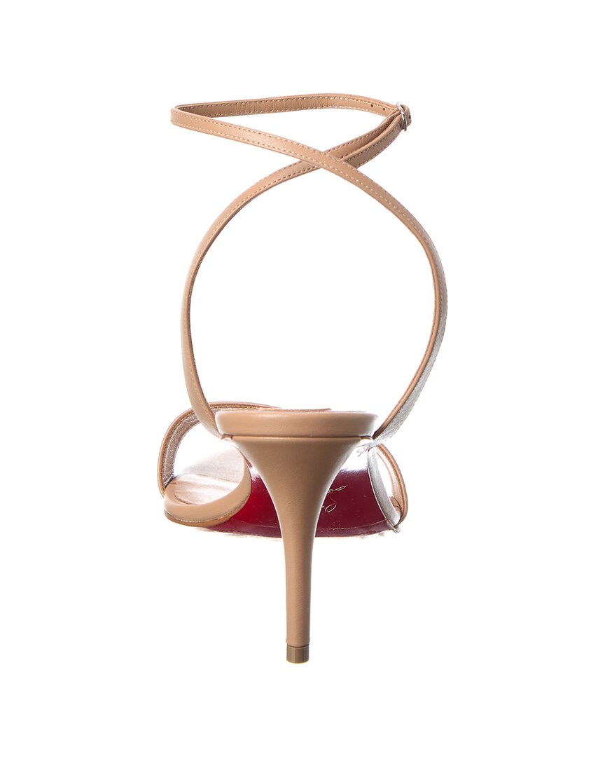 Christian Louboutin Miss Z 80 Leather Sandal