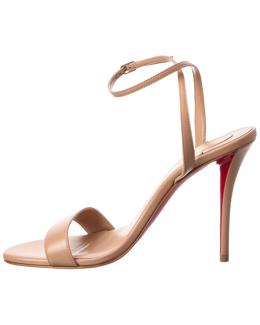 Christian Louboutin Miss Z 100 Leather Sandal