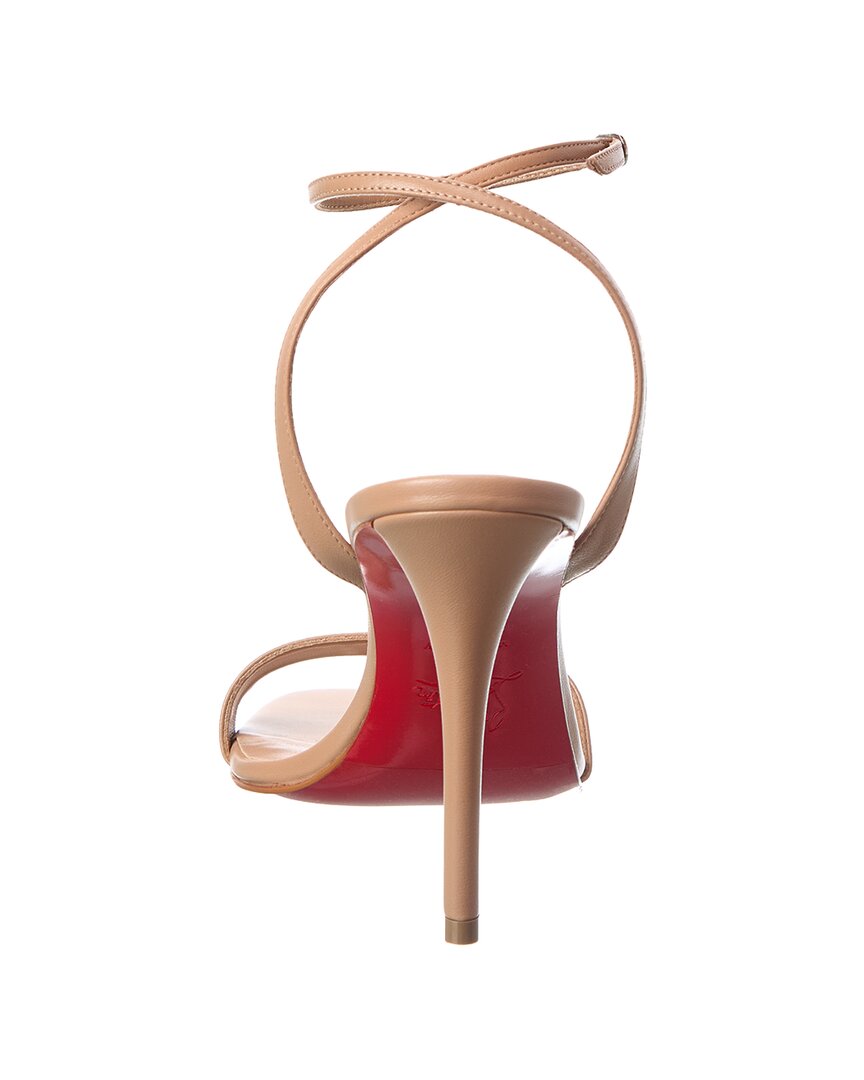 Christian Louboutin Miss Z 100 Leather Sandal