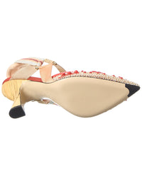 Fendi Colibri Slingback Pump