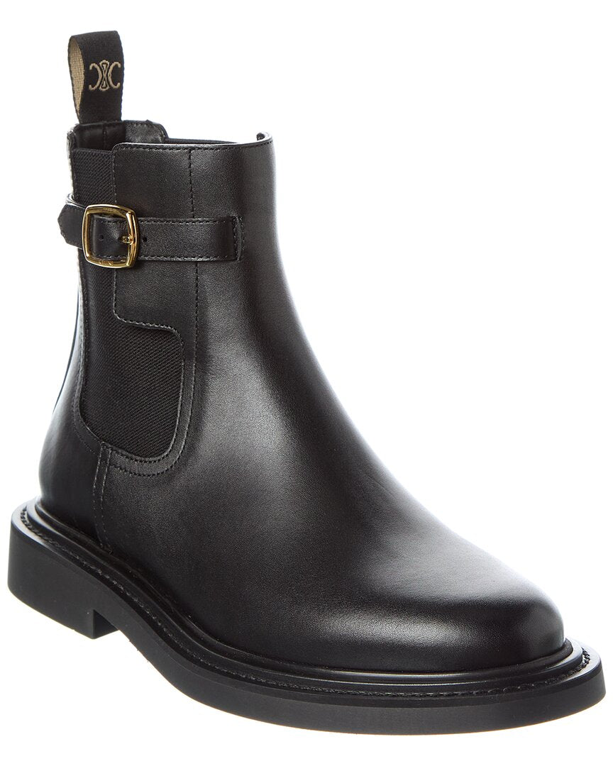 Celine Leather Chelsea Boot